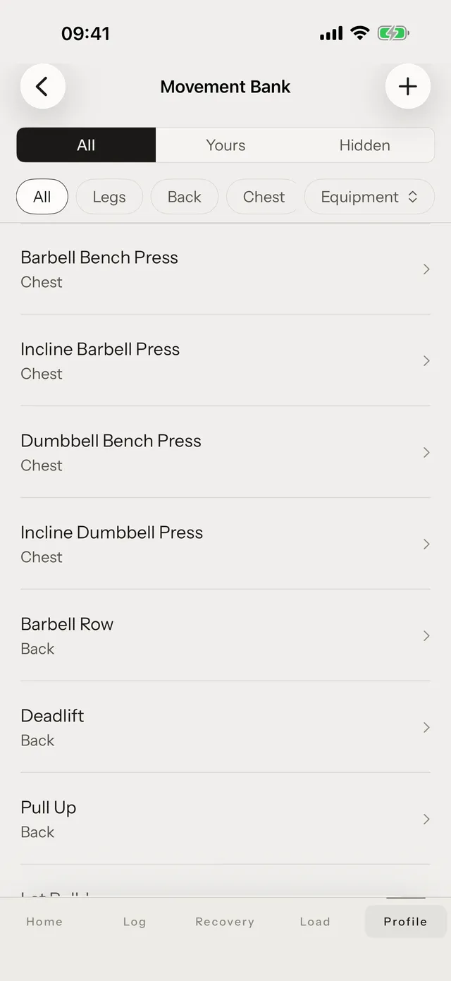 Tuwa movement bank: searchable 1,324-exercise catalog